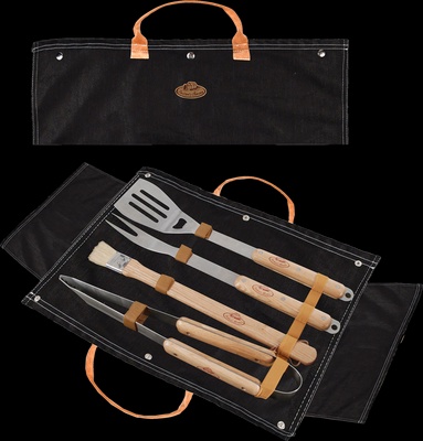 Juego de Herramientas Barbacoa Denim Bbq